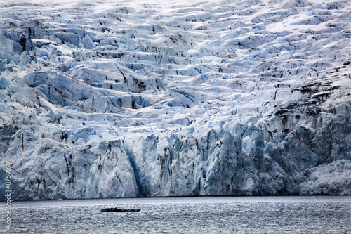 Blue Big Portage Glacier Anchorage Alaska photo