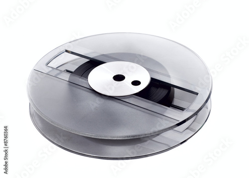 audio magetic recording tape spools photo
