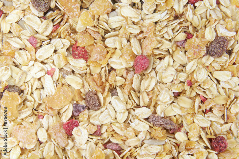 Muesli Abstract Texture Background Muesli Abstract Texture Background