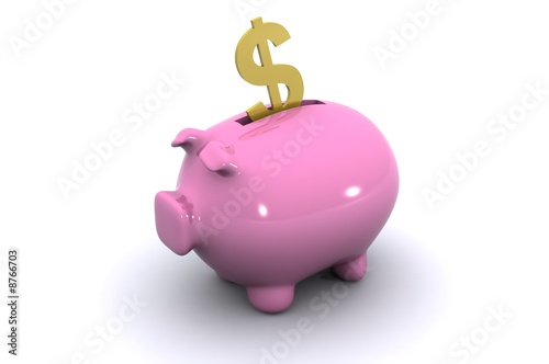 Piggy bank (Dollar)