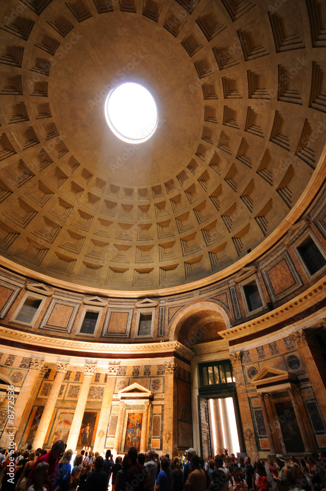 pantheon in rome, italy