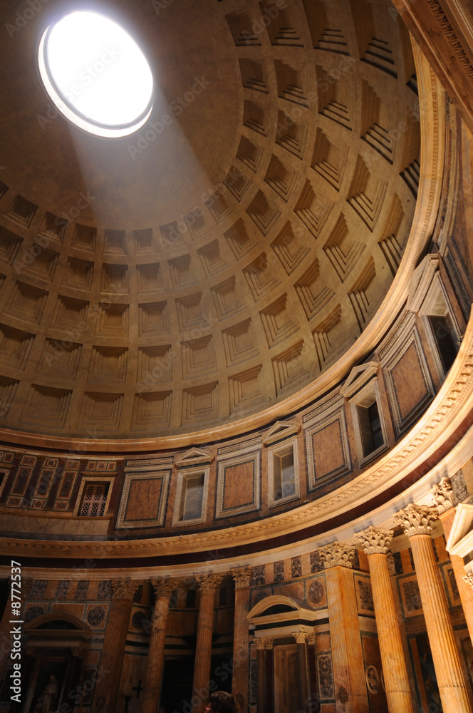 Naklejka premium pantheon in rome, italy