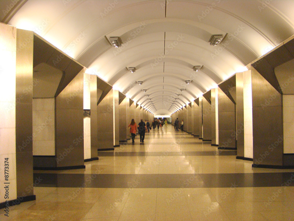 Station of Moscow underground Sretensky parkway