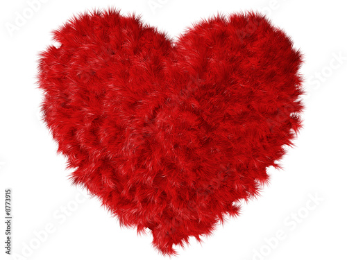 Fluffy heart