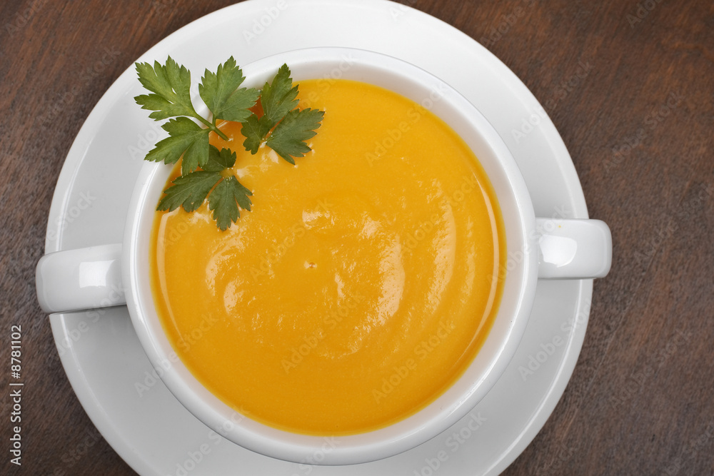 Carrots puree with parsley Carrots puree with parsley