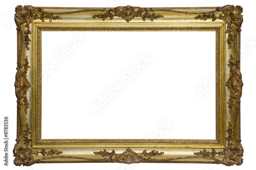 Antique wooden frame