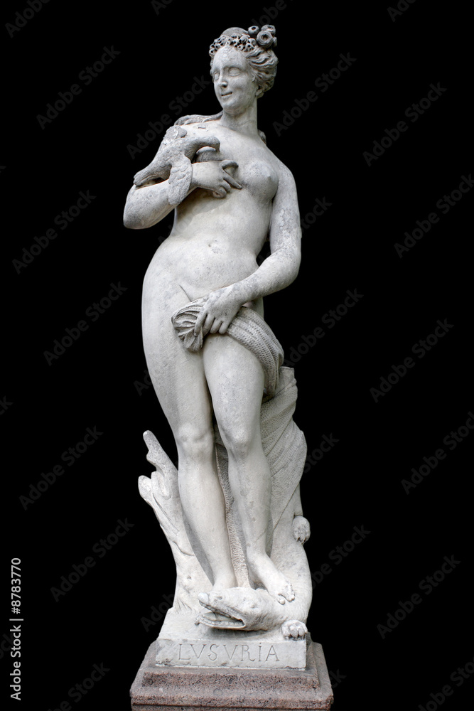 Allegory of sensuality,   sculptor Zorzon,1719 year