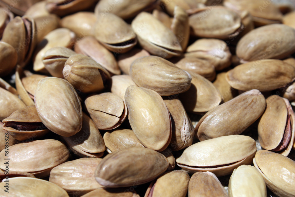 Pistachio nuts close-up photo Pistachio nuts close-up photo