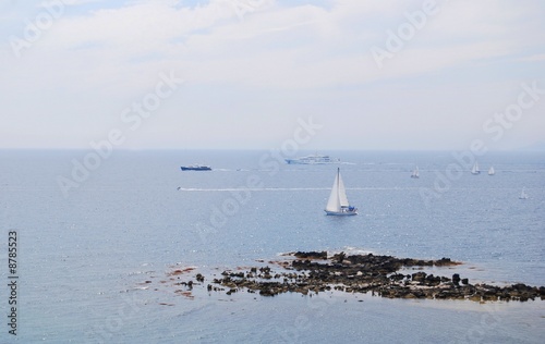 bateaux aux larges