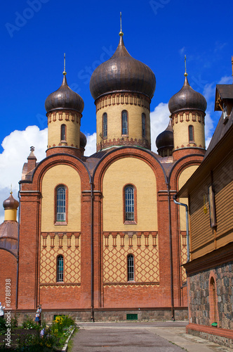 Main cathedral of Russian Orthodox Puhtitsa Convent
