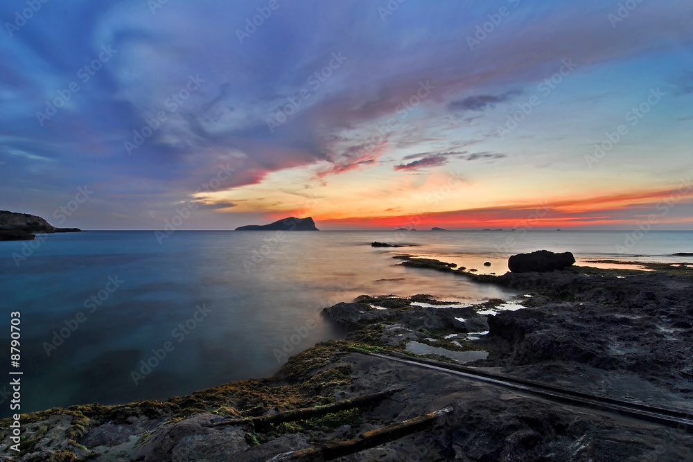 Obraz premium Ibiza (Cala Conta)
