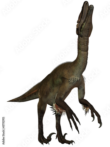 Utahraptor ostrommayorum-3D Dinosaurier