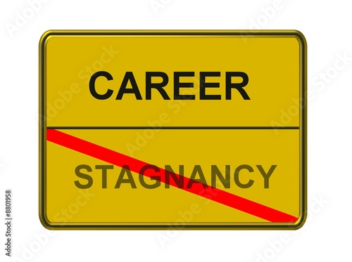 Vászonkép career - stagnancy