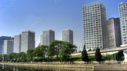Beijing - Skyline  Soho  Guomao 