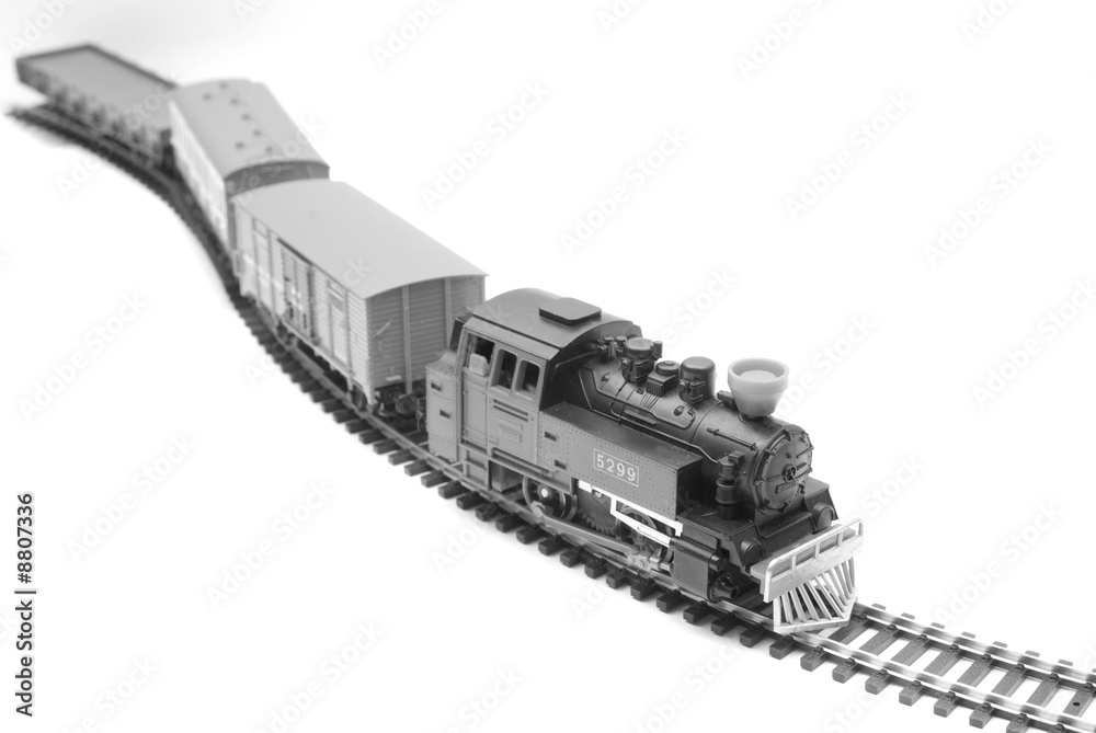 Obraz premium Model of the railway