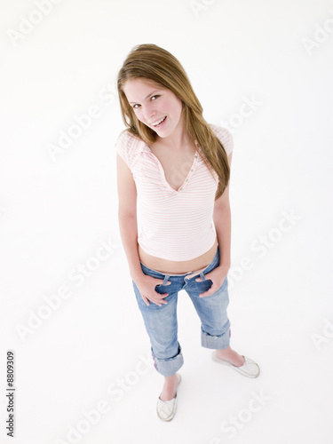 Teenage girl smiling © Monkey Business