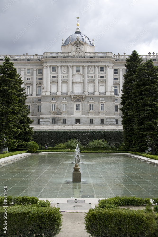 Fototapeta premium Sabatini Garden (Madrid - Spain)