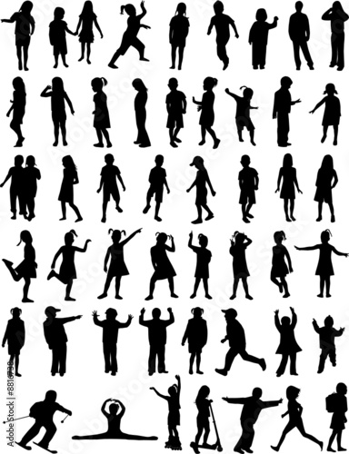 Silhouettes Childrens