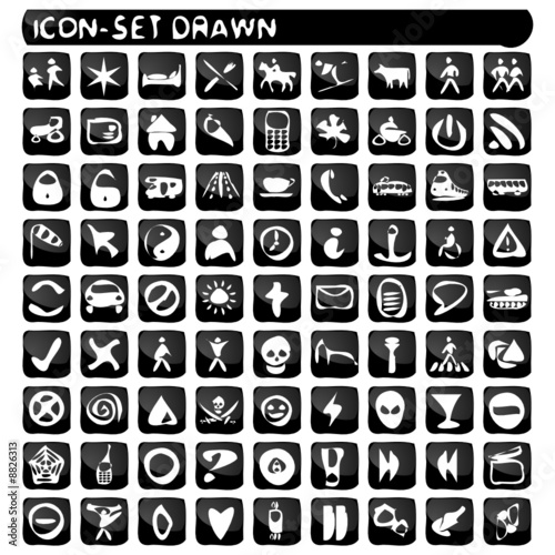 icon-set drawn II