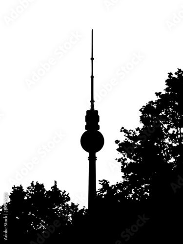 Vector Grafic Tower Berlin City
