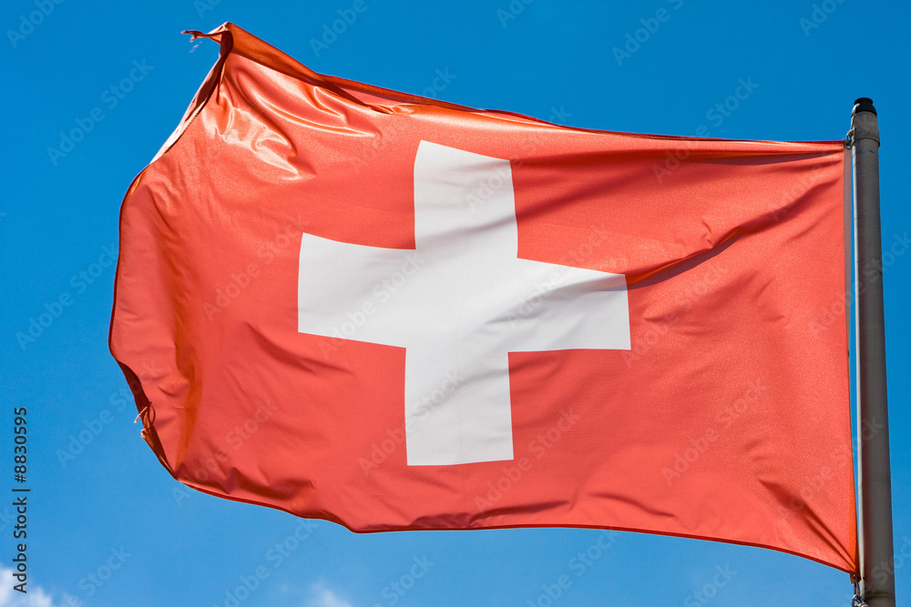 Fototapeta premium swiss flag