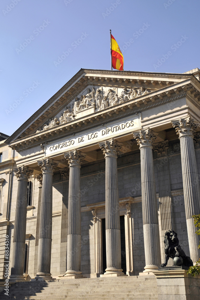 Fototapeta premium congreso de los diputados, Madrid
