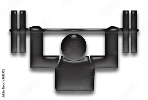 gewichtheben athletics symbol