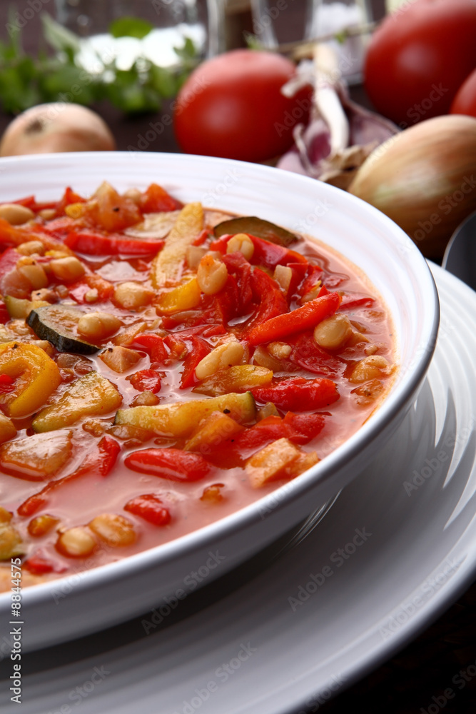 Vegetable soup Vegetable soup