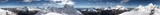 Summit 360 degrees panorama