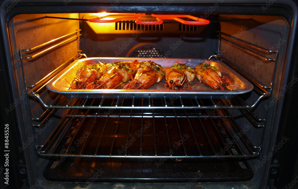 Big Prawns Baking Oven Big Prawns Baking Oven