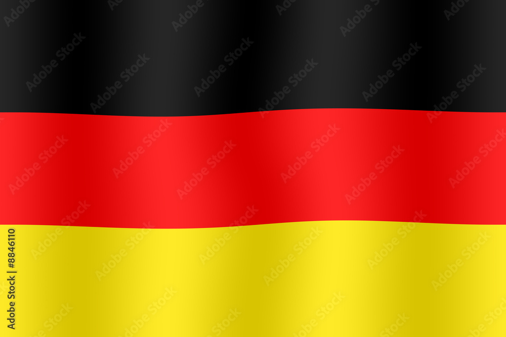 Obraz premium Drapeau Allemagne