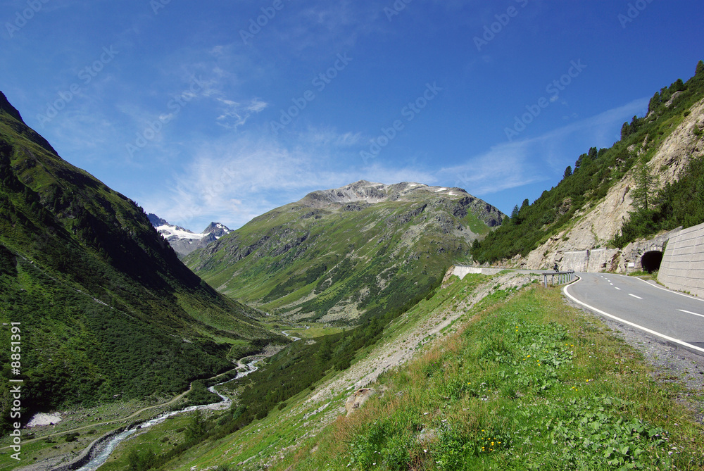Fototapeta premium Alpen