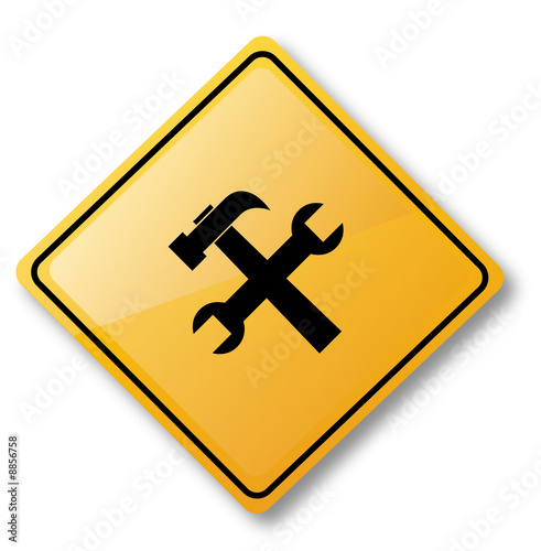 Under Construction Road Sign