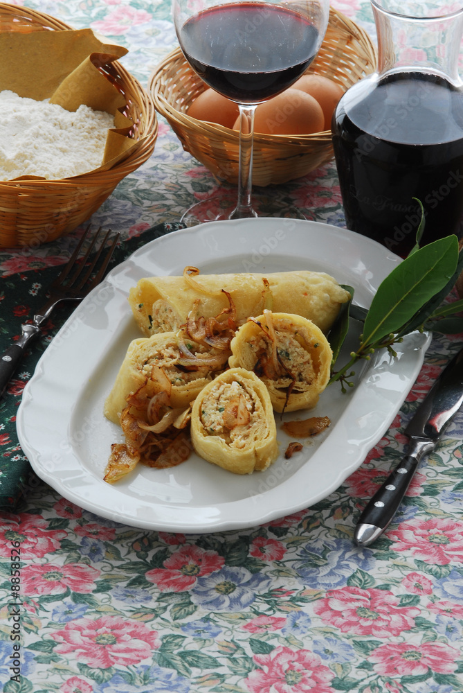 Strudel bollito di quark - Cucina della Carinzia Austria