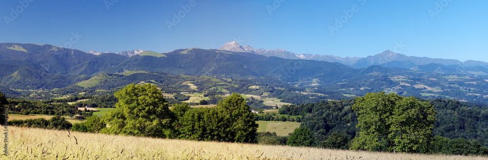 Obraz premium Panorama des Pyrénées