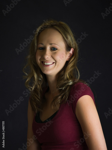 Pretty young woman