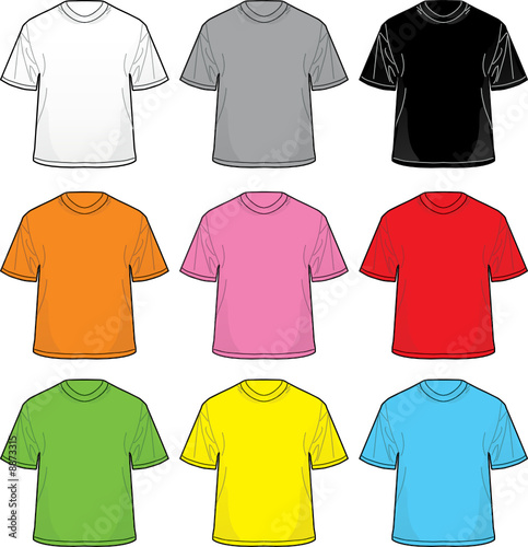 Vector T-Shirts: Great for positioning your own designs!