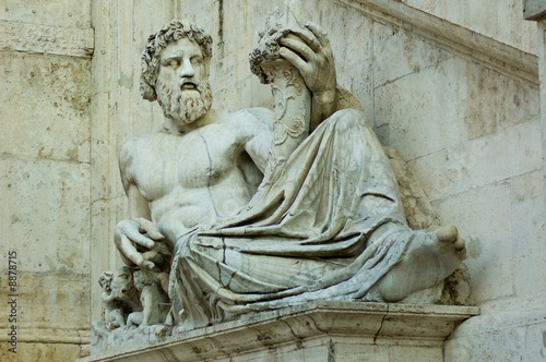 Statue of Tiber, Capitoline museum, Rome
