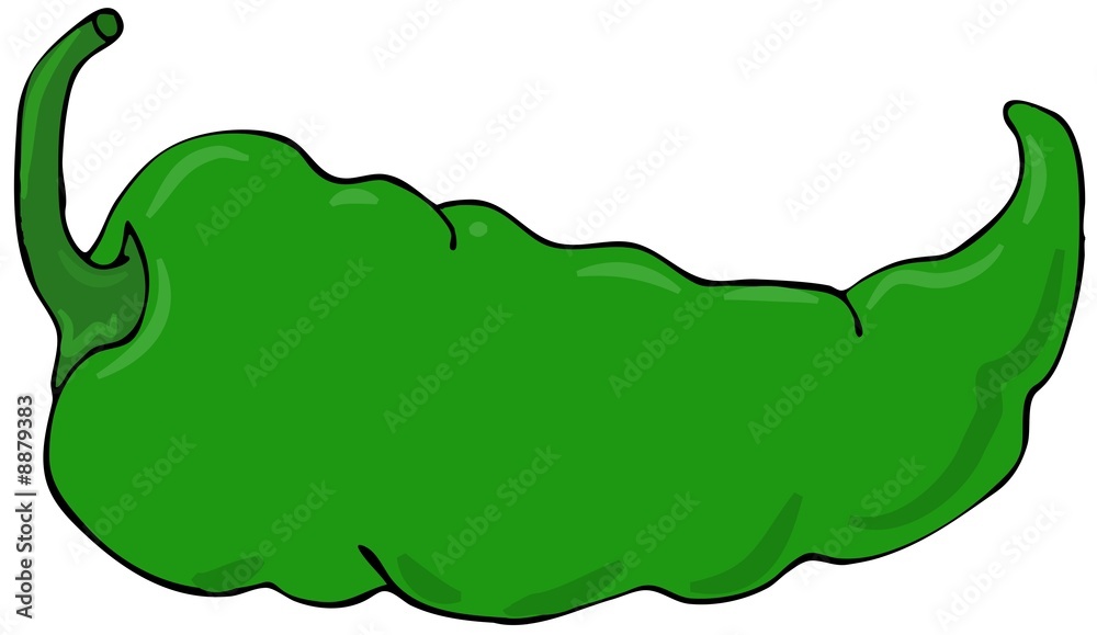 Obraz premium Green Pepper