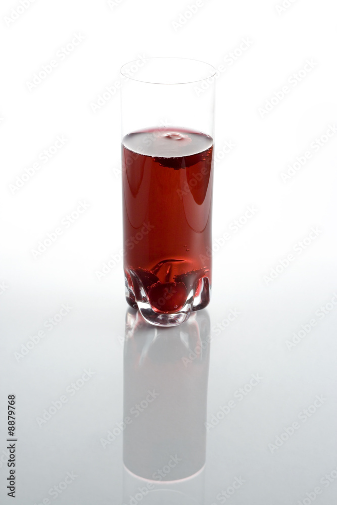 Cherry in soda Cherry in soda