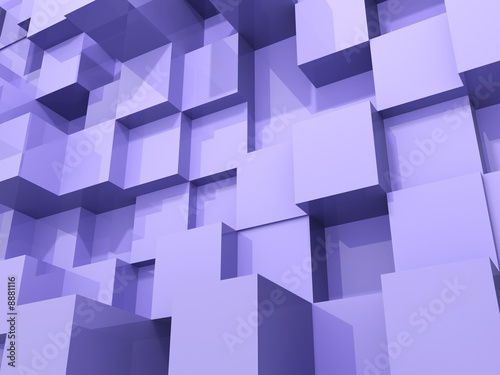 Abstract 3d background of lilac color