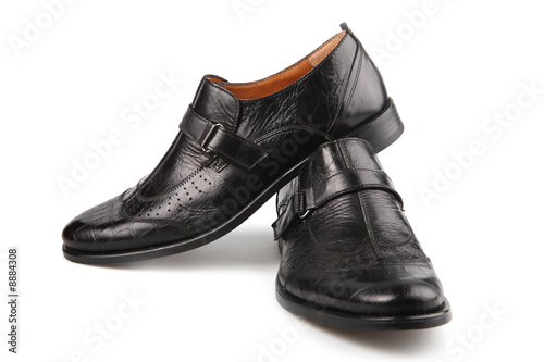 Men's shoes on a white background