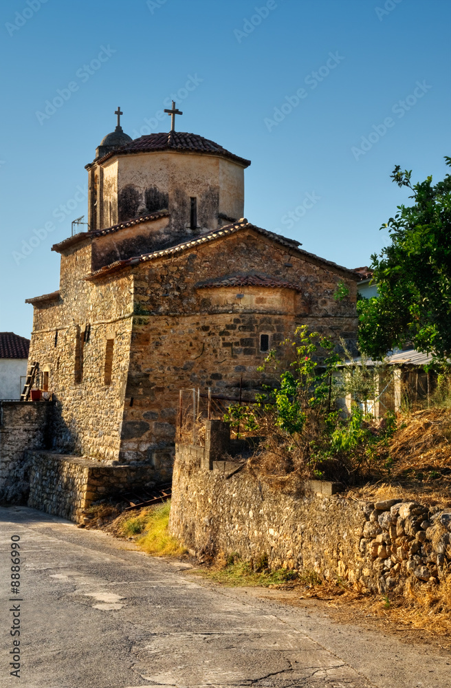 Church in a Greek village