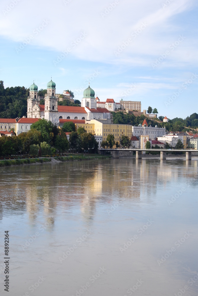 Passau blick von Innsteg - 4