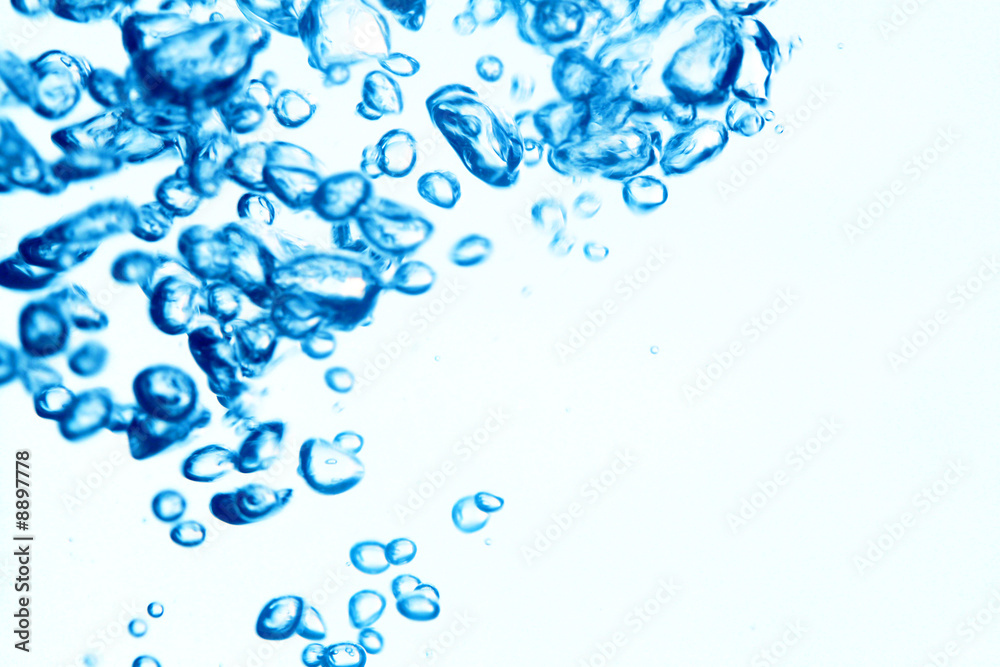 blue water bubbles clean background blue water bubbles clean background
