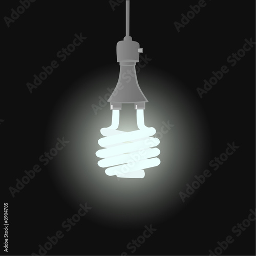 Fluorescent light bulb