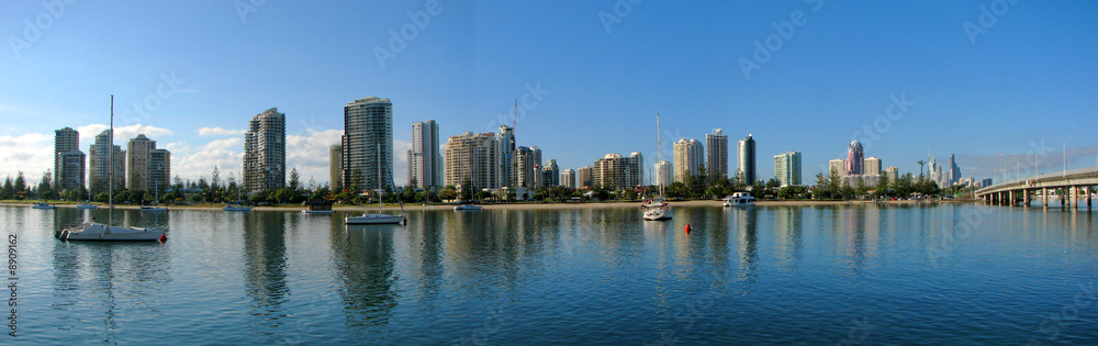 Fototapeta premium Broadwater Morning Panoramic