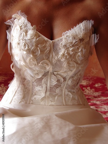 Bustier de la mariée