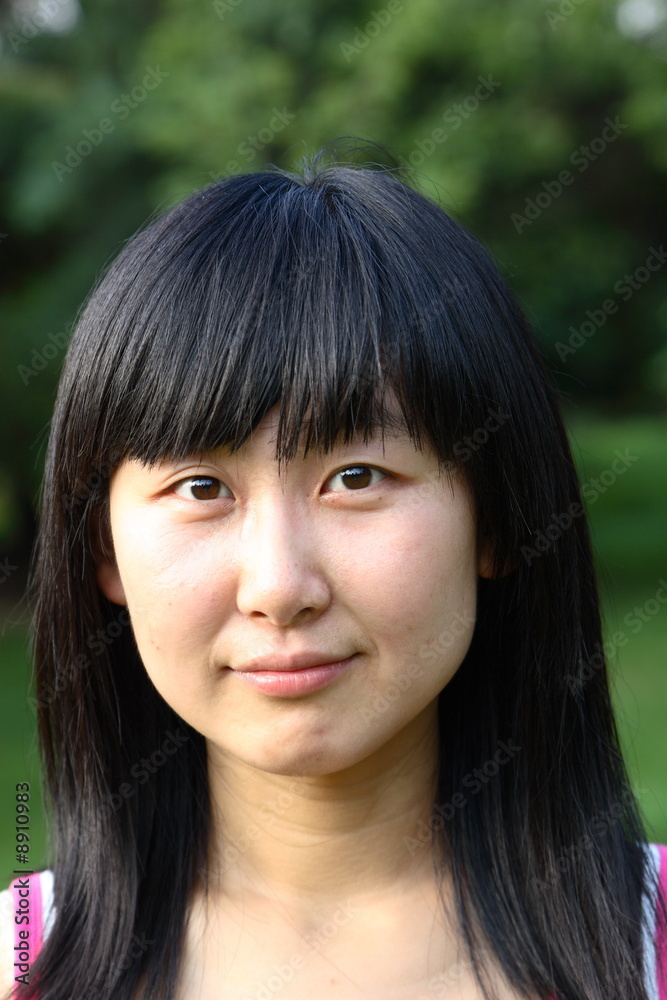 portrait of Asian beauty portrait of Asian beauty