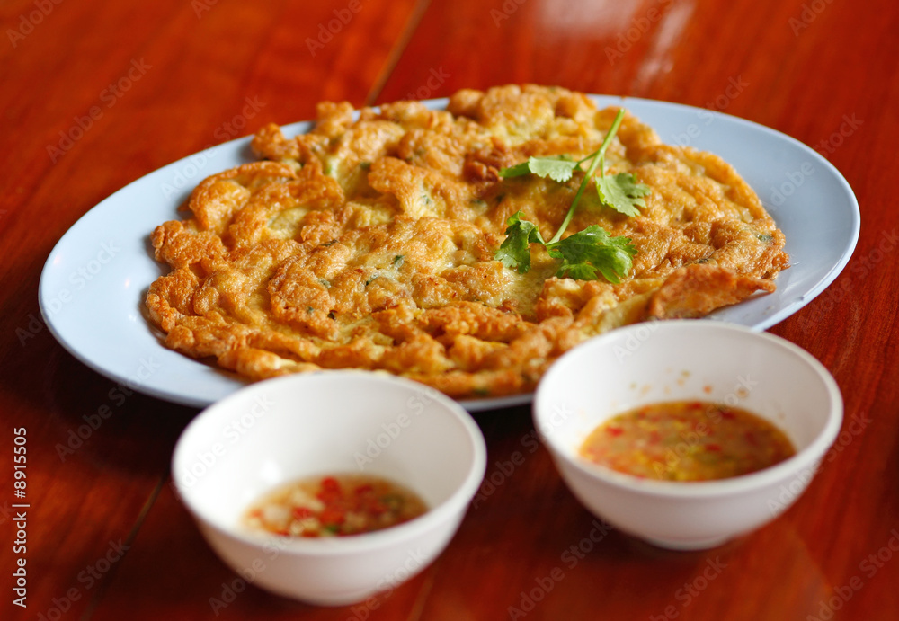 Thai-style omelet